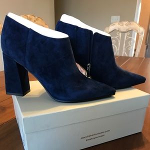 Marc Fisher suede booties